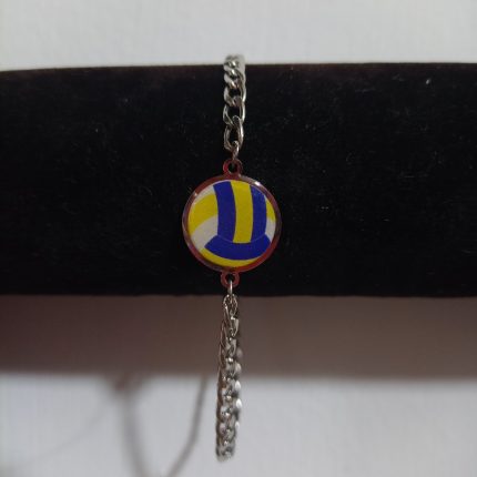 Pulsera de vóley en Acero Quirúrgico antialérgico